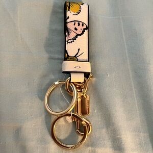 Trigger Snap Bag Charm With Creature Print